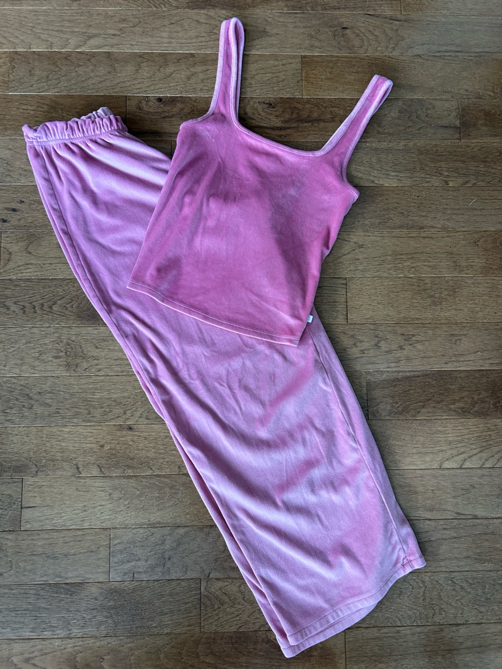 Old Navy Pink Tank Top & Matching Pink Pajama Pants Set